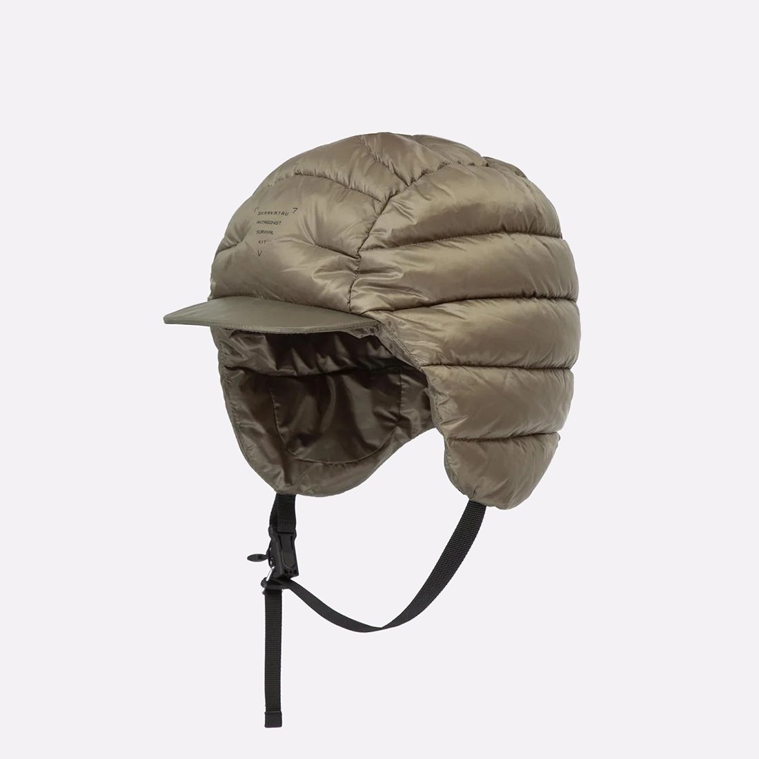 Шапка KRAKATAU Padded Hat (Pu66-86-серо-зел)  - цена, описание, фото 1