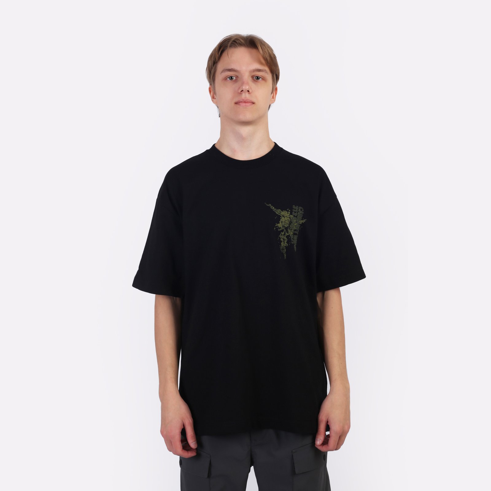 Мужская футболка Carhartt WIP S/S Coordinate 02 T-Shirt (I034012-black)  - цена, описание, фото 1