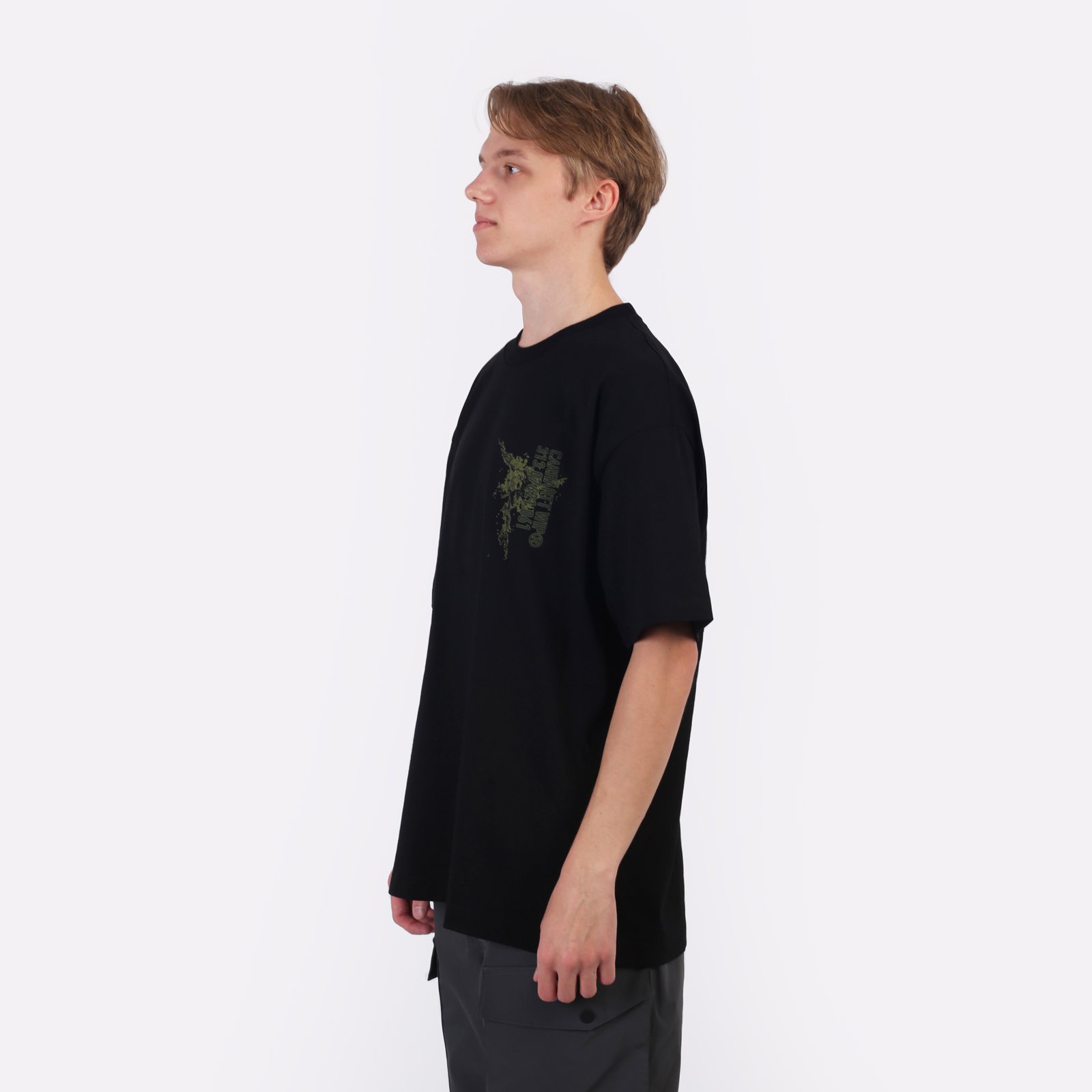 Мужская футболка Carhartt WIP S/S Coordinate 02 T-Shirt (I034012-black)  - цена, описание, фото 3