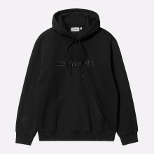 Мужская толстовка Carhartt WIP Hooded Sweatshirt (I030547-black/black)