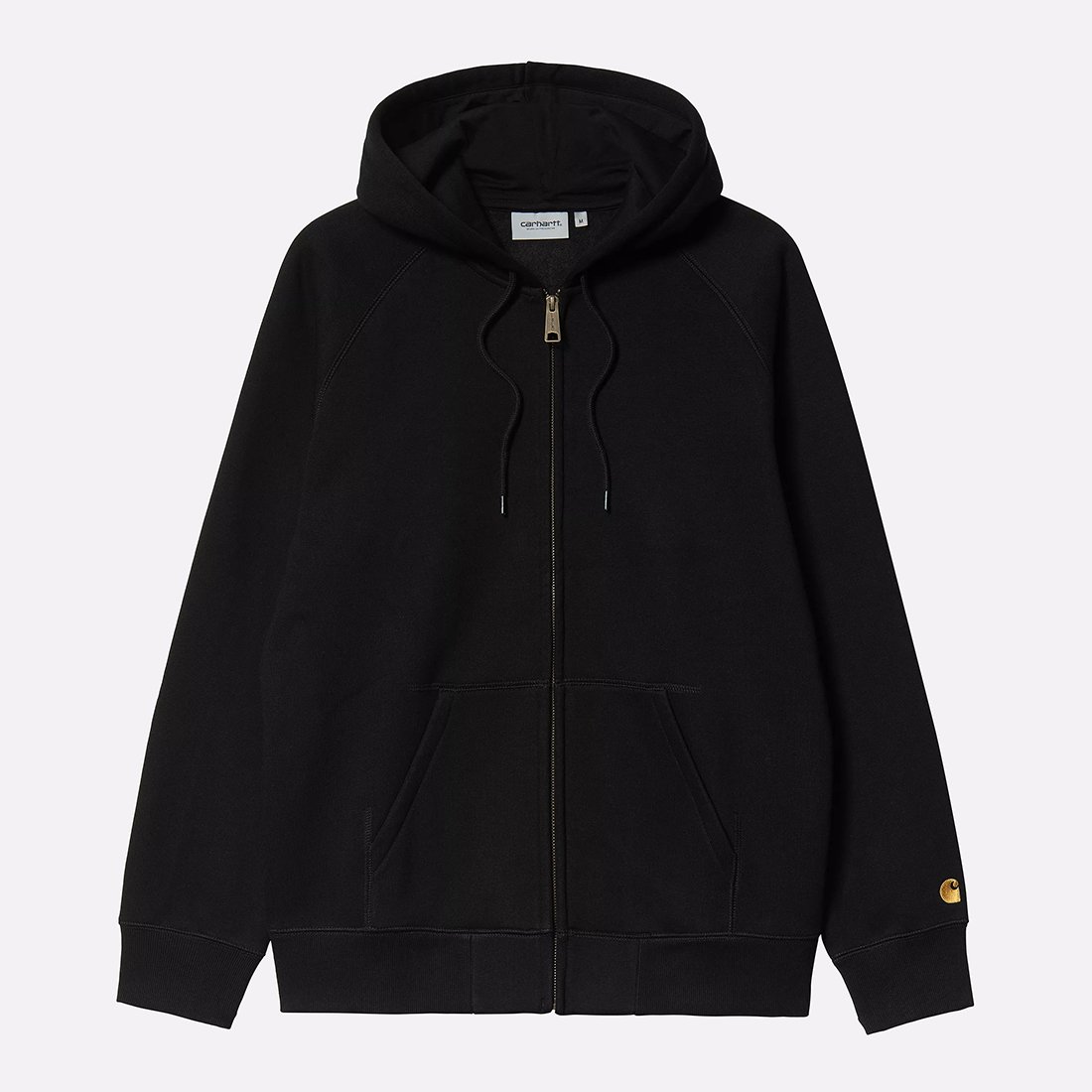 Carhartt WIP Hooded Chase Jacket I033664 black gold 16990 Streetball