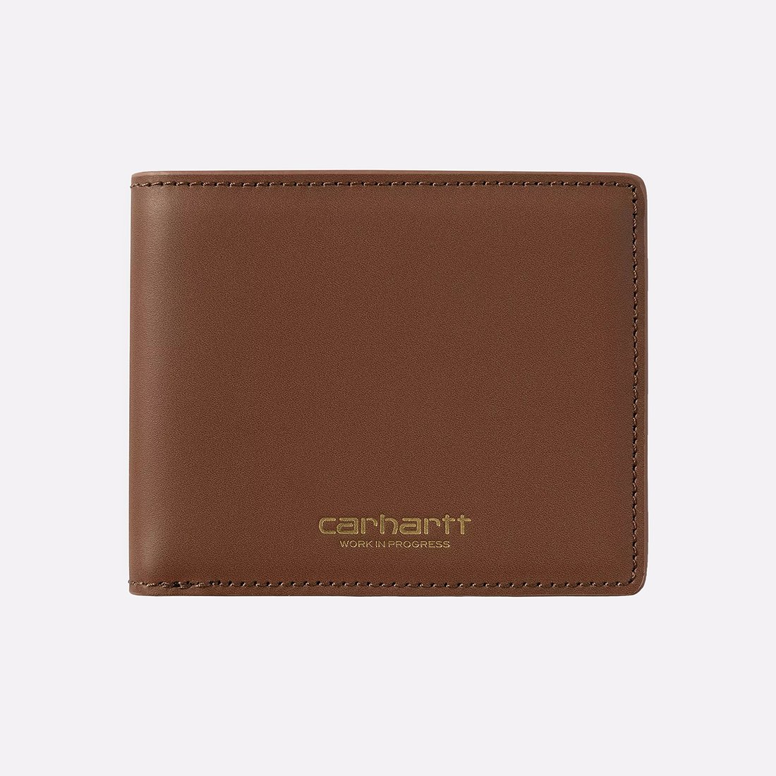 Бумажник Carhartt WIP Vegas Billfold Wallet (I033108-cognac/gold)  - цена, описание, фото 1