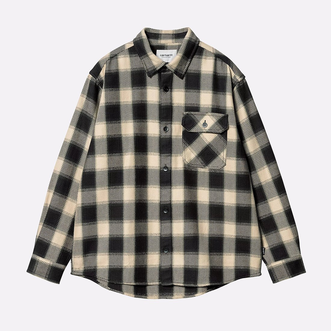 Мужская рубашка Carhartt WIP L/S Witten Shirt (I033834-witten check/wall)  - цена, описание, фото 1