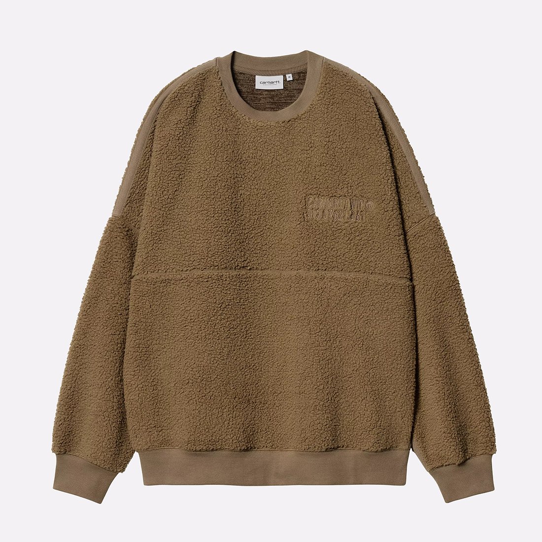 Мужская толстовка Carhartt WIP Coordinate Sweat (I033991-chocolate/brown)  - цена, описание, фото 1