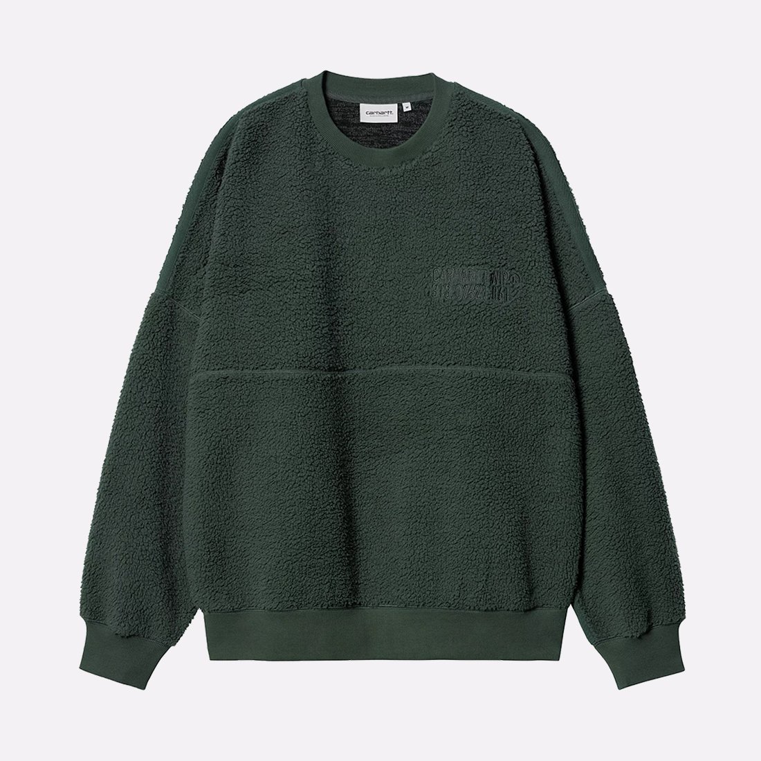 Мужская толстовка Carhartt WIP Coordinate Sweat (I033991-green)  - цена, описание, фото 1