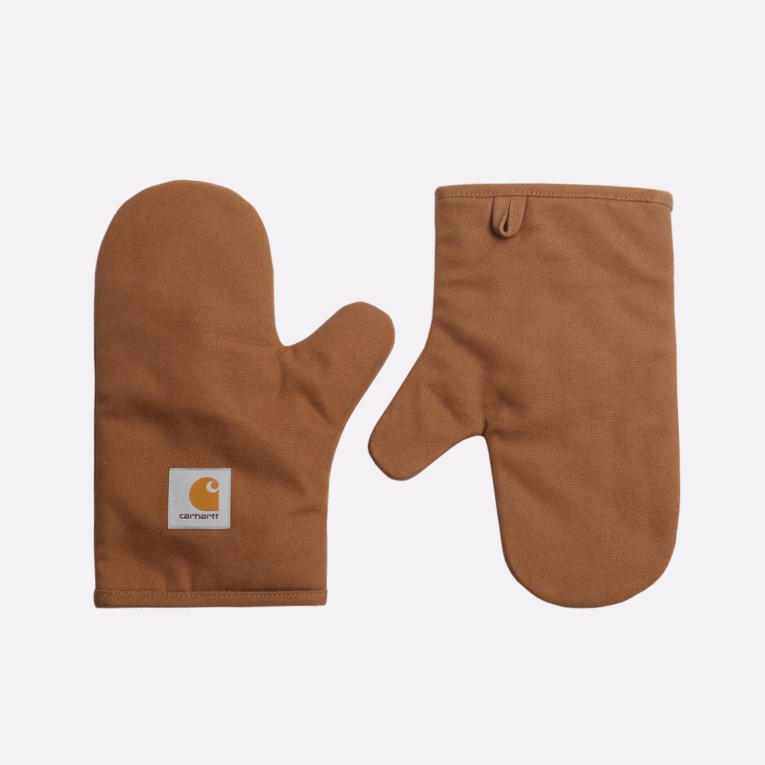 Прихватки Carhartt WIP Canvas Oven Mitt Set (I034142-brown)  - цена, описание, фото 1