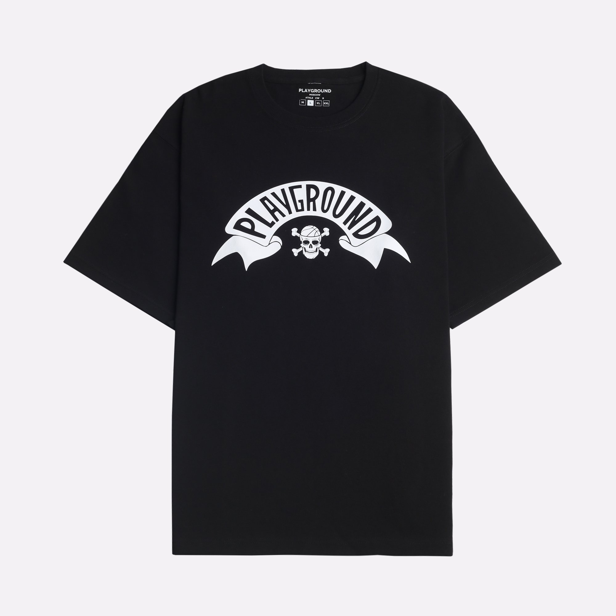 Мужская футболка PLAYGROUND Skull Tee (Pg-tee-skull-black)  - цена, описание, фото 1