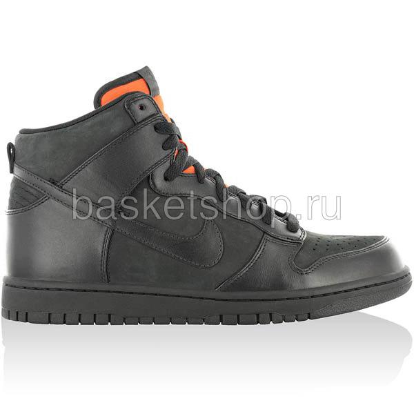 nike dunk high premium black