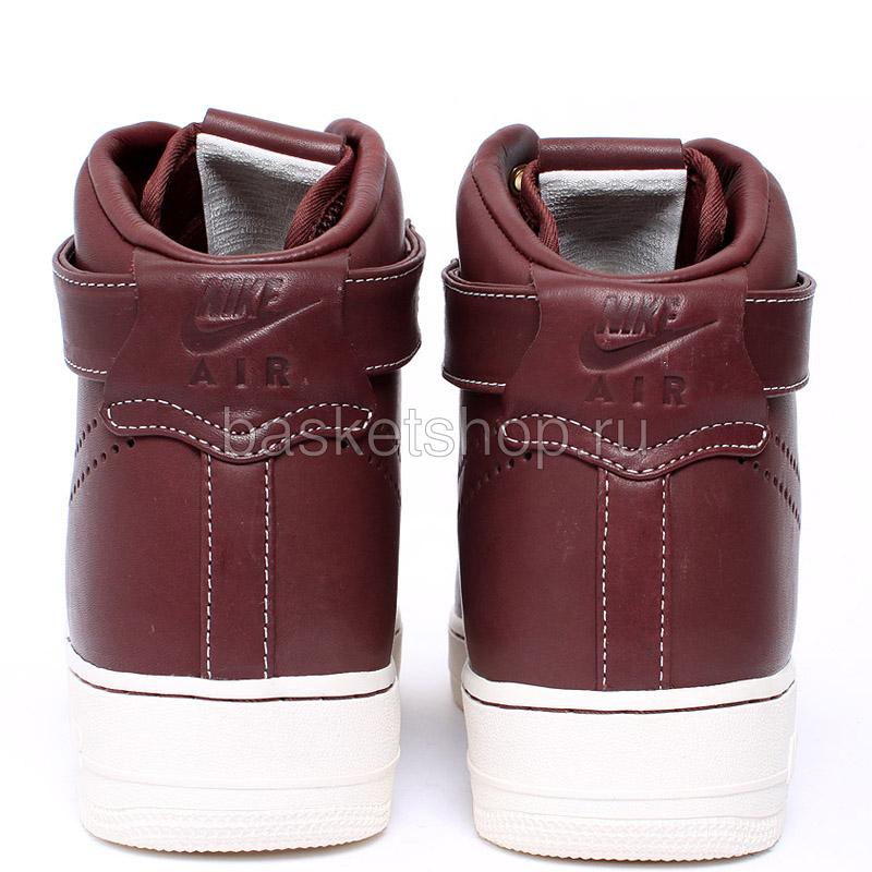 Air force 1 high maroon hotsell