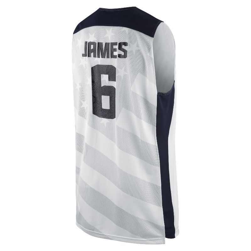 Nike Майка James Federation replica jersey (516565-100)  - цена, описание, фото 2