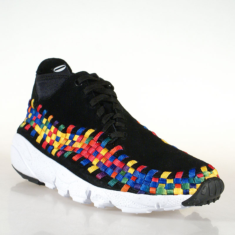 Nike footscape woven chukka black online