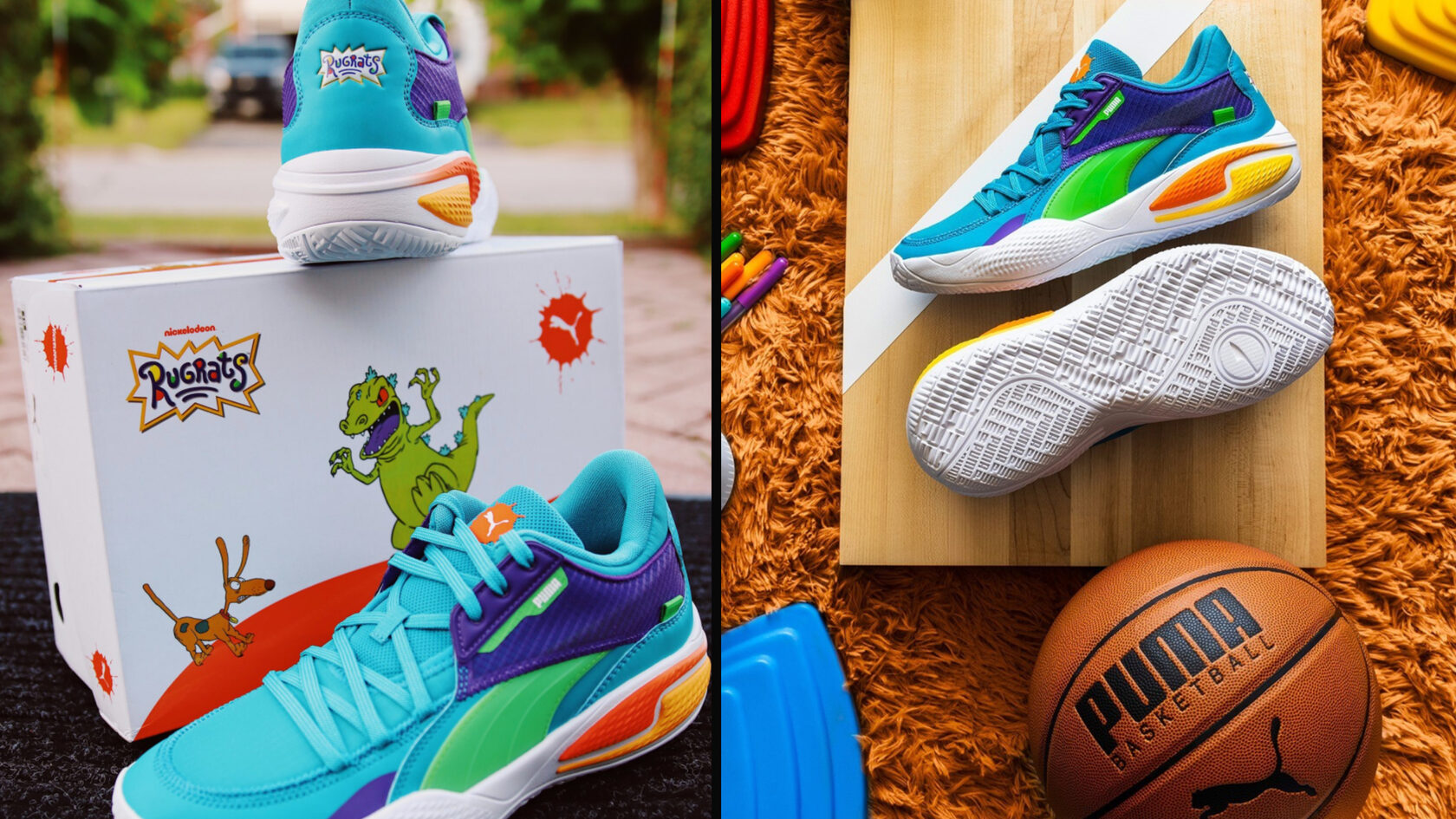 puma rugrats basketball shoes