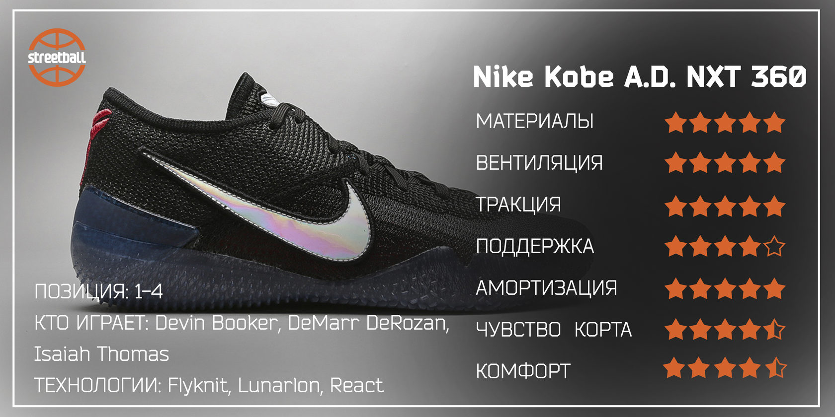 Black kobe hotsell nxt 360