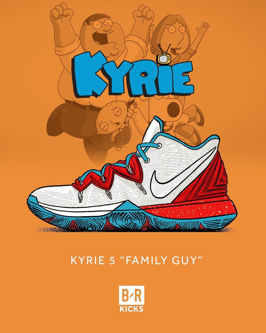 Kyrie 5 shop family guy