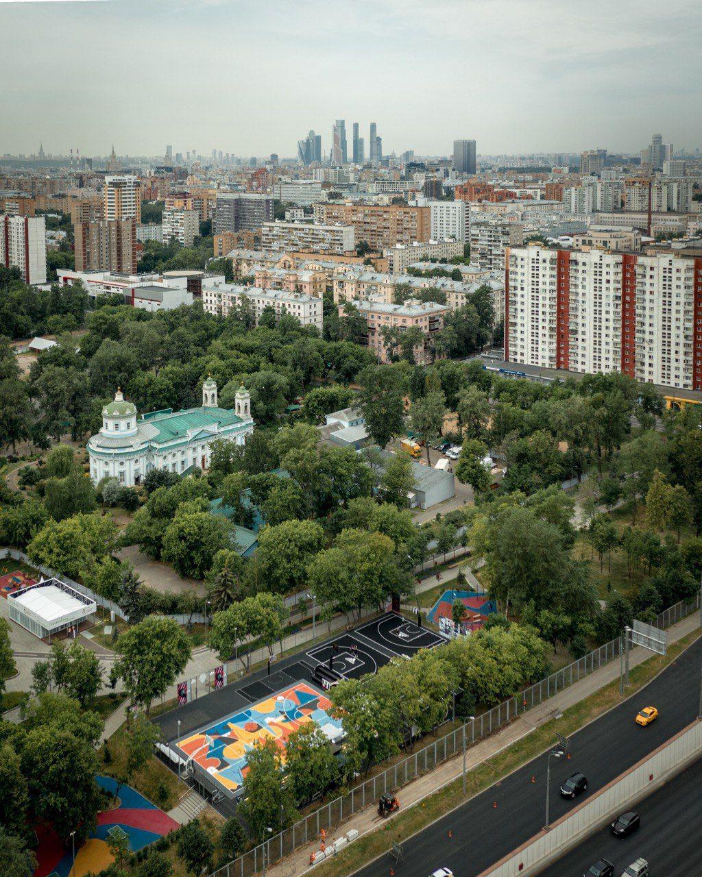 Adidas Central Court баскетбольная площадка